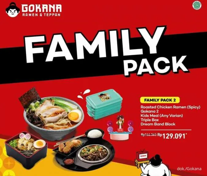 Promo Gokana Februari 2023 Family Pack 