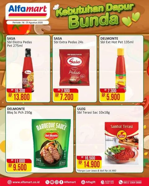 Promo Alfamart Kebutuhan Dapur Periode 16-31 Agustus 2025