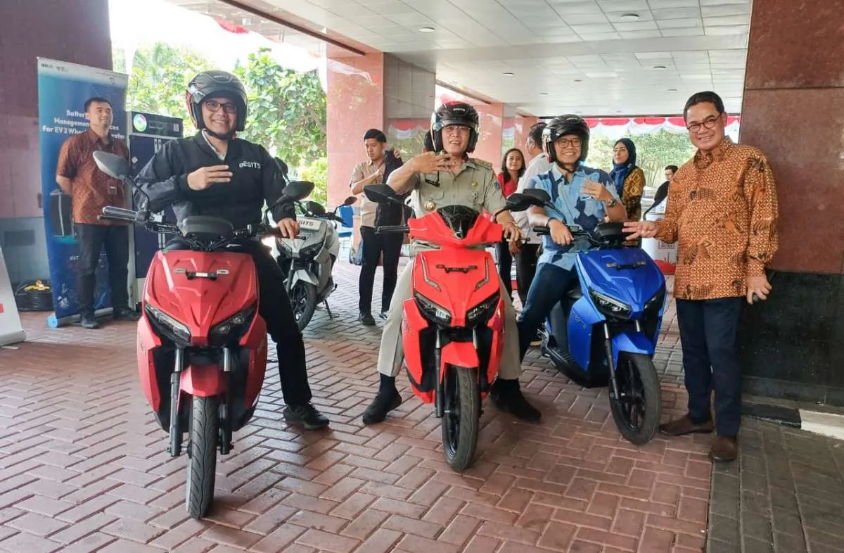 Gesits Lakukan Sosialisasi Motor Listrik dengan Pemkot Jakarta Pusat