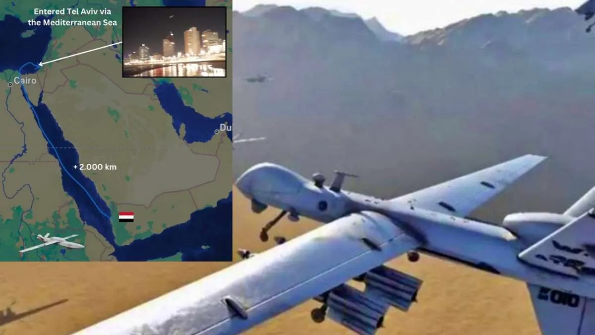 Drone Yafa: Jangkauan 2000 KM Tak Terdeteksi Radar, Mampu Tembus Pertahanan Tel Aviv