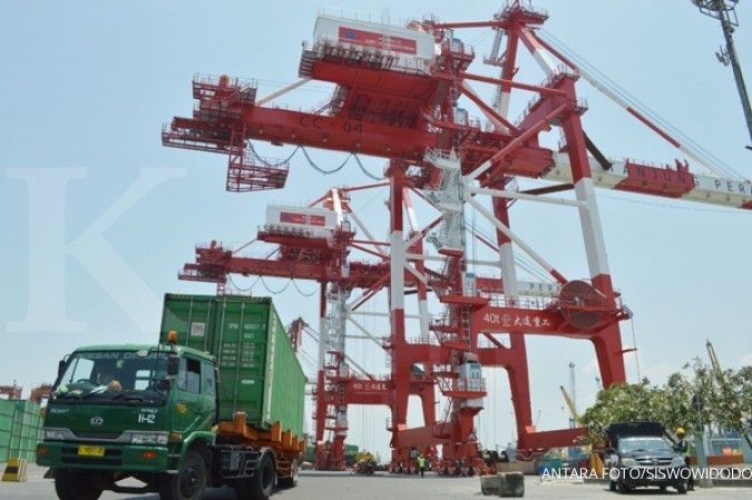 Arus barang di Pelabuhan Pelindo III naik tipis