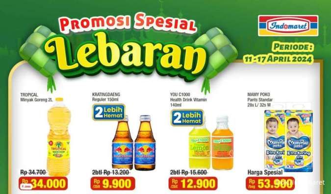 Promo Indomaret Semarak Raya Lebaran s/d 14 April 2024, Aneka Kue Kaleng Lebih Murah!