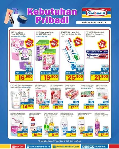 Promo Indomaret Super Hemat Periode 1-14 Mei 2025