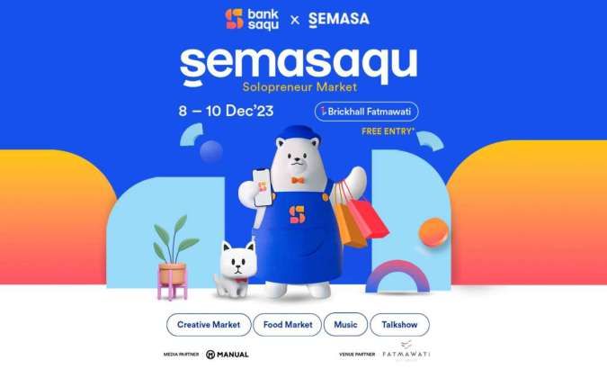 Bank Saqu & SEMASA Hadirkan SEMASAQU guna Tingkatkan Semangat&Kreativitas Solopreneur