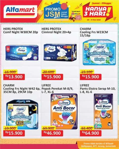 Promo JSM Alfamart Periode 9-11 Mei 2025