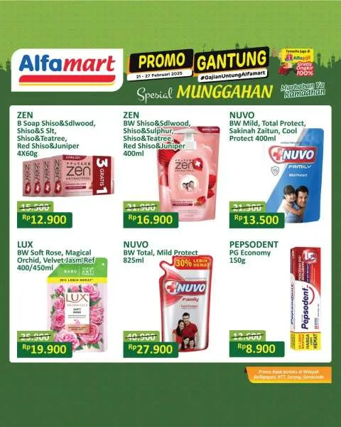 Promo Alfamart Gantung Spesial Munggahan Periode 21-27 Februari 2025