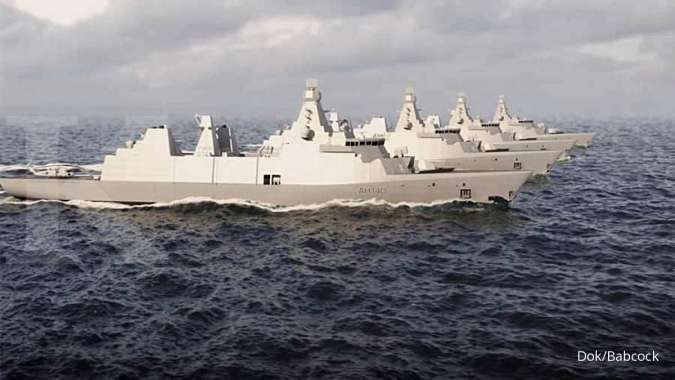 Sah! Prabowo borong dua kapal perang frigat Arrowhead 140 dari Inggris
