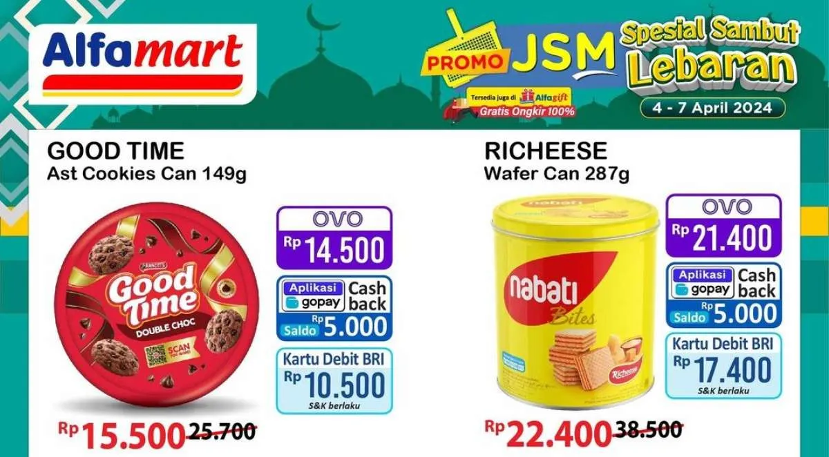 Nastar Beli 1 Gratis 1, Cek Promo Alfamart Sambut Lebaran Periode 4-7 April 2024