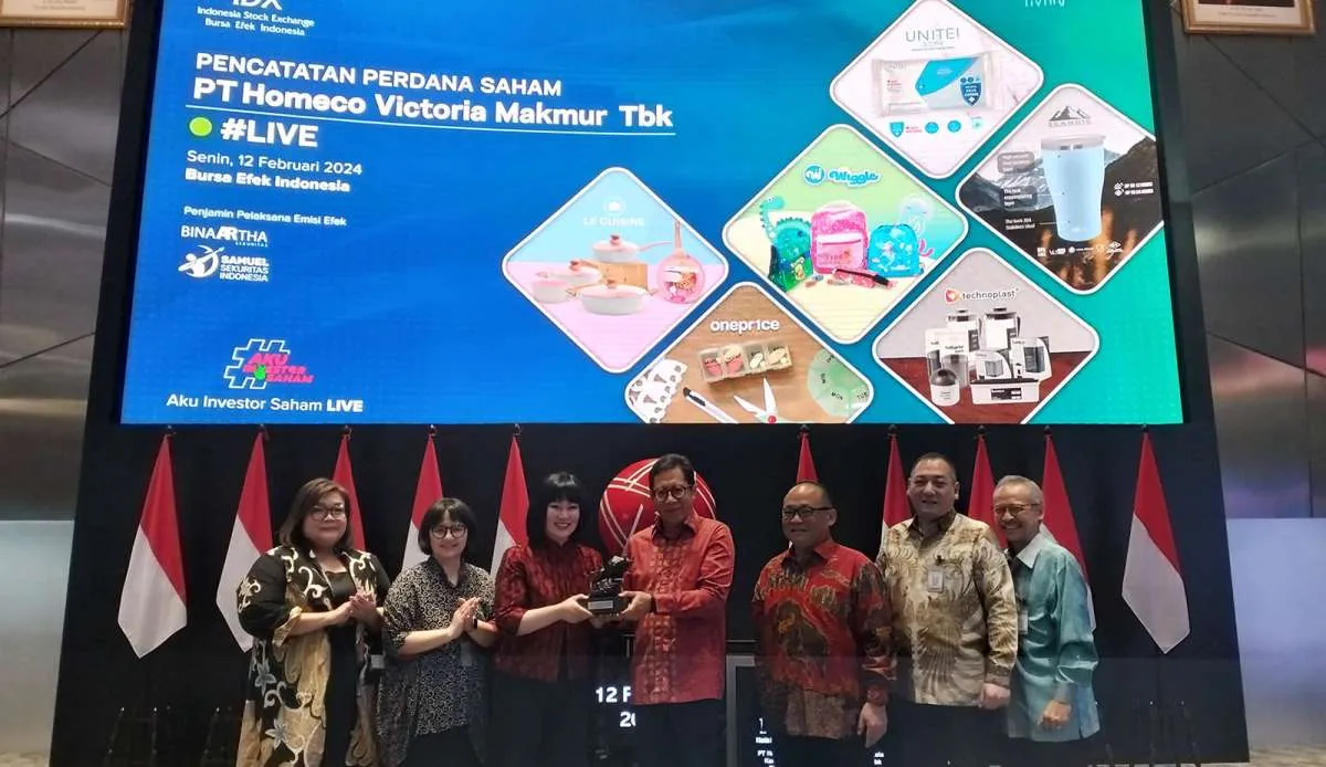 Melantai di BEI, Homeco Victoria Makmur (LIVE) Optimistis Catatkan Kinerja Positif