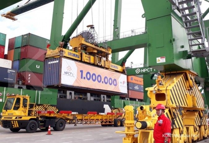 New Priok Container Terminal One catat throughput 1 juta teus
