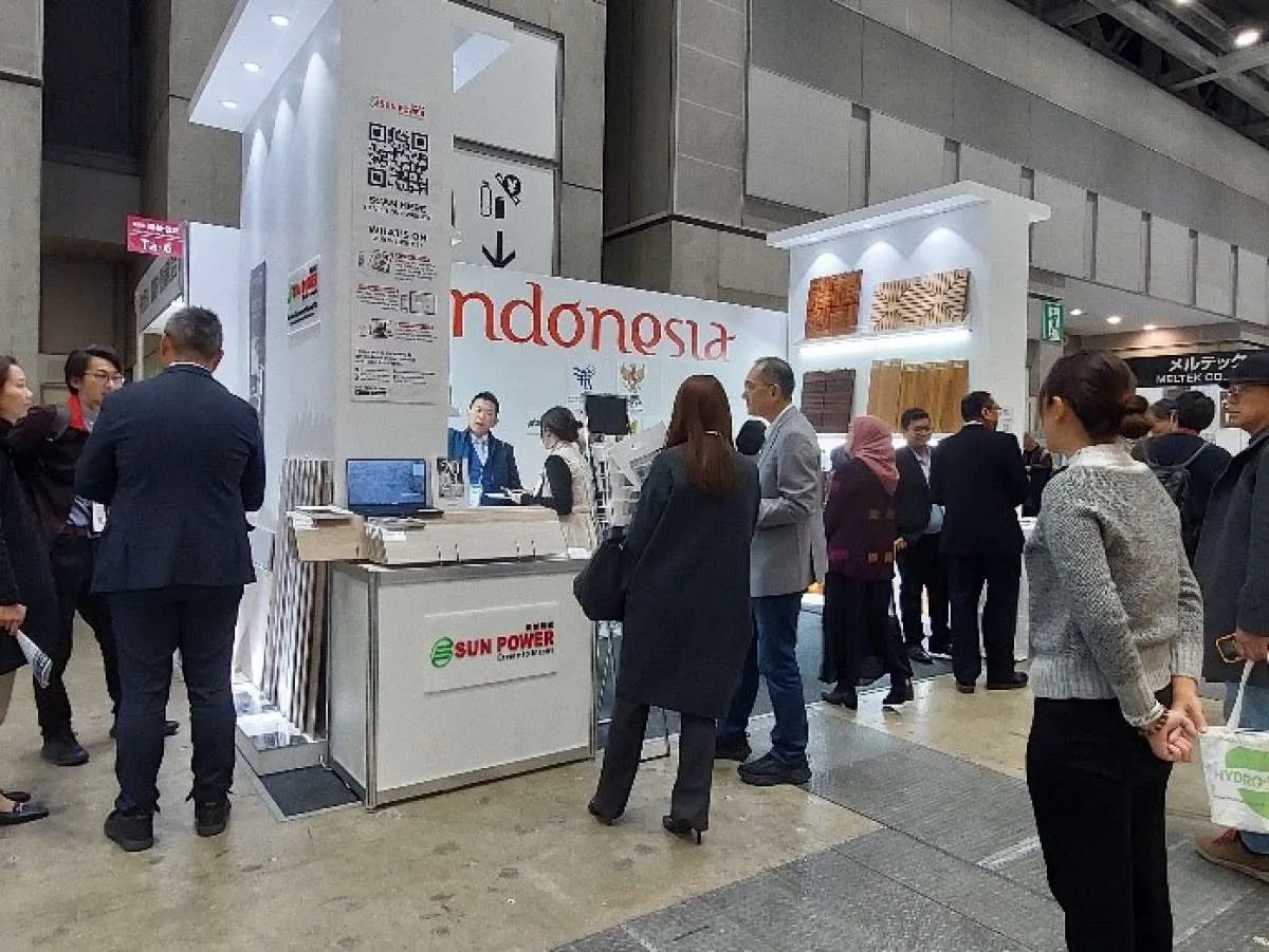 Produk Lantai Indonesia Raup Potensi Transaksi Rp12,46 Miliar di Japan BuildTokyo2024