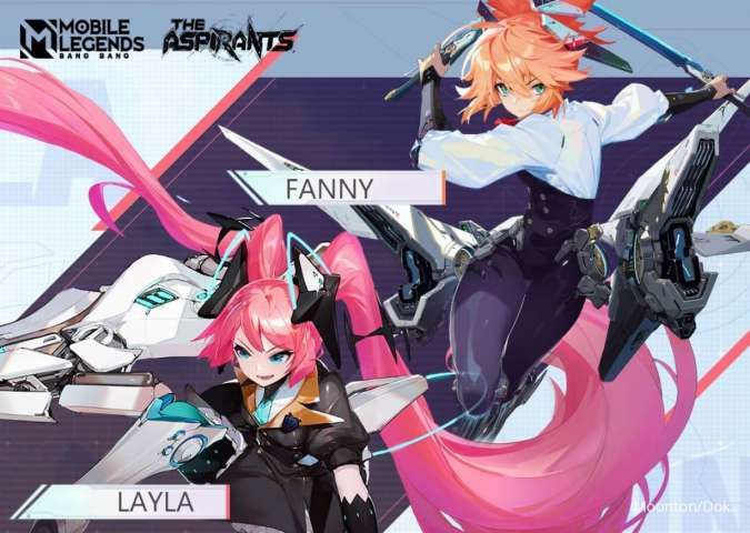 Skin Anime Mobile Legends The Aspirants - Fanny & Layla