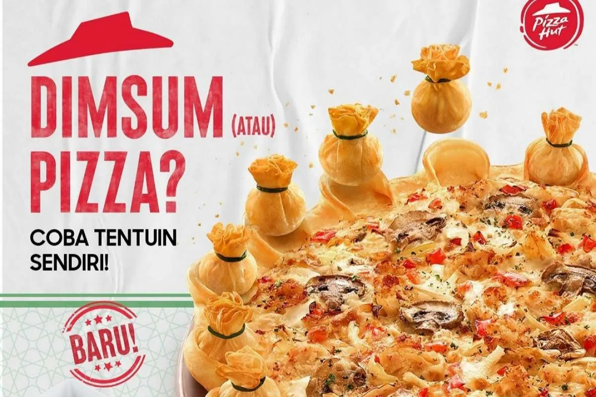 Menu Pizza Hut Terbaru 2022, Menu Baru Dimsum Pizza yang Crunchy Bertabur Mozzarella