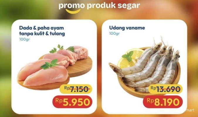 Promo Hypermart Weekday Periode 6-8 Januari 2026, Udang-Daging Segar Harga Spesial