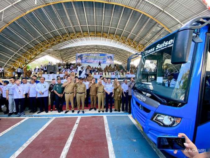  DAMRI Luncurkan Bus Trans Sulawesi Selatan, Ini Rutenya