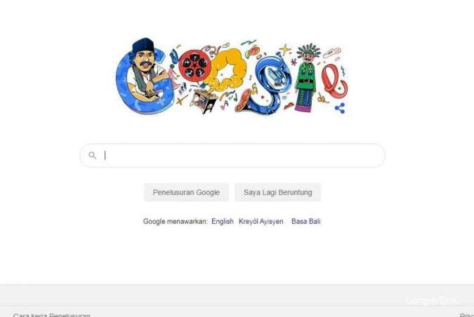 Mengenang sosok Benyamin Sueb lewat Google Doodle hari ini