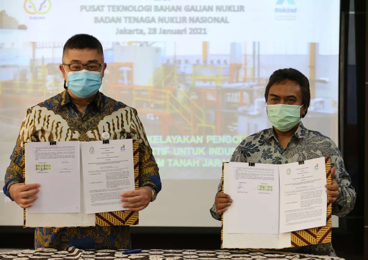 Rekind dan Batan mengembangkan rancangan teknologi pengolahan logam tanah