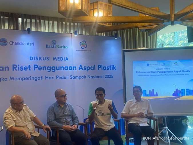 Riset Chandra Asri: Aspal Plastik dari Sampah Tambah Umur Pakai Jalan
