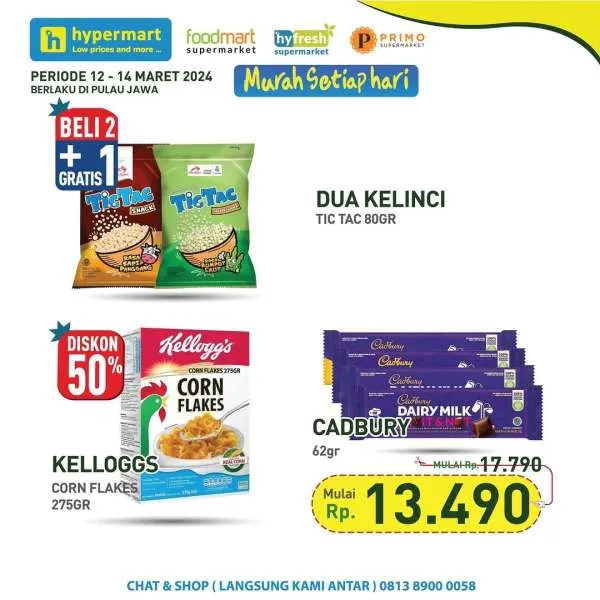 Promo Hypermart Hyper Diskon Weekday Periode 12-14 Maret 2024