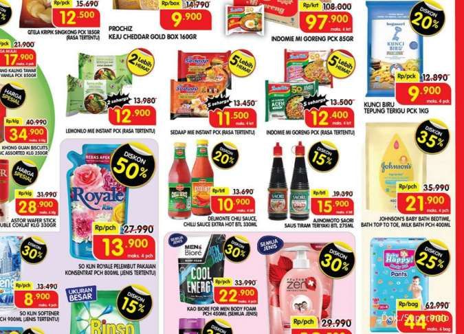 Promo Superindo Periode 11-13 Maret 2022, Belanja Lebih Hemat dengan Diskon s/d 50%