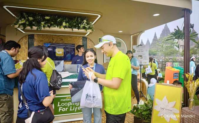 Mandiri Looping for Life, Dorong Gaya Hidup Hijau di Jogja Marathon 2025