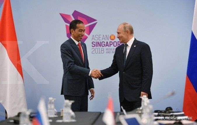 Presiden Jokowi: Perlu peningkatan kerja sama di berbagai bidang antara Asean-Rusia 