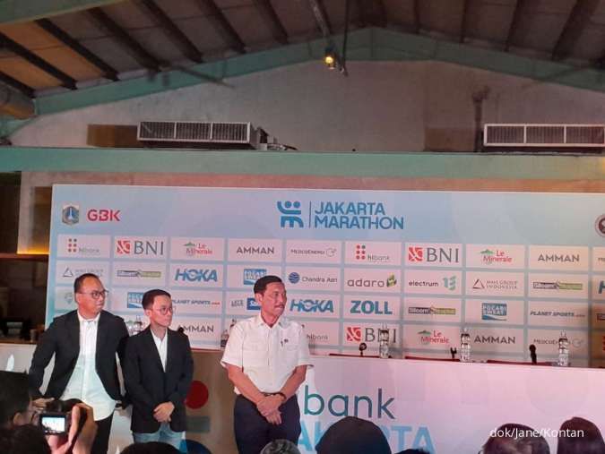 Menko Marves Luhut Optimis Industri Olahraga Maju Lewat Ajang Jakarta Marathon 2023