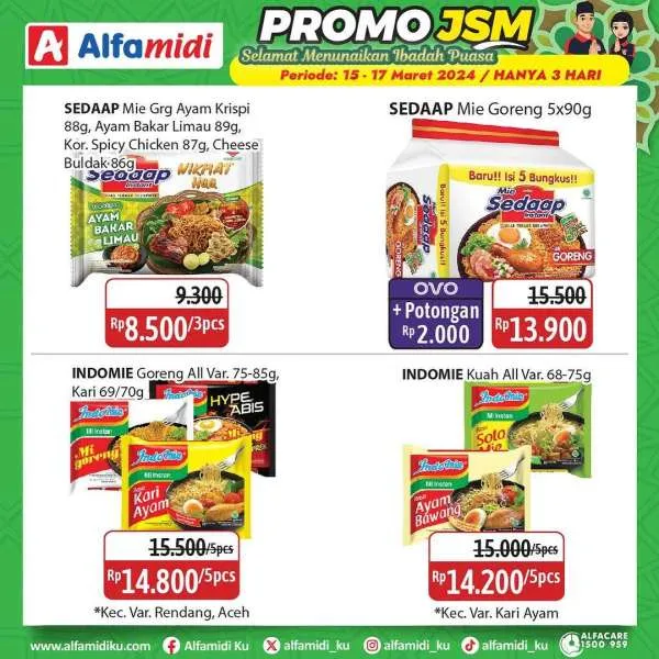 Promo JSM Alfamidi Periode 15-17 Maret 2024