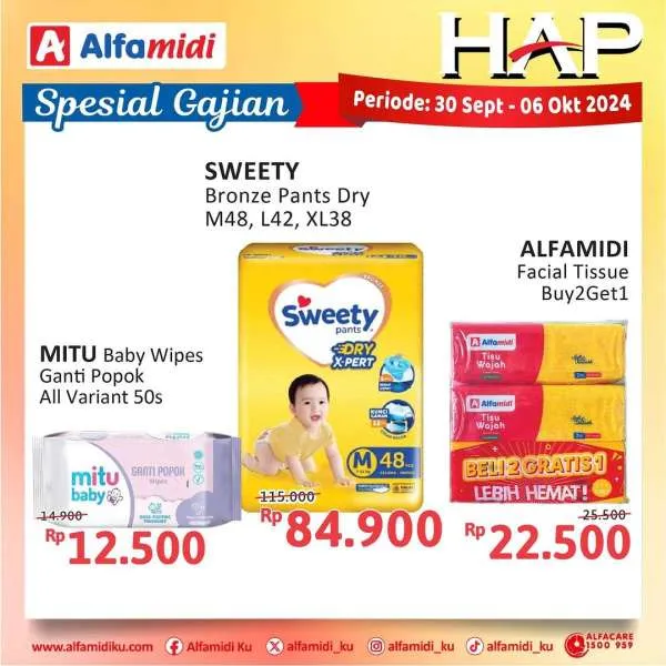 Promo Alfamidi Hemat Satu Pekan Periode 30 September-6 Oktpber 2024