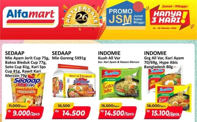 Promo JSM Alfamidi sampai 26 Oktober 2025, Bimoli 5 Liter Harga Spesial!