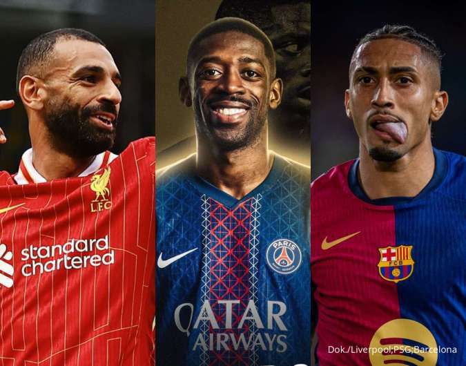 10 Kandidat Terkuat Pemenang Ballon d'Or 2025, Intip Statistiknya