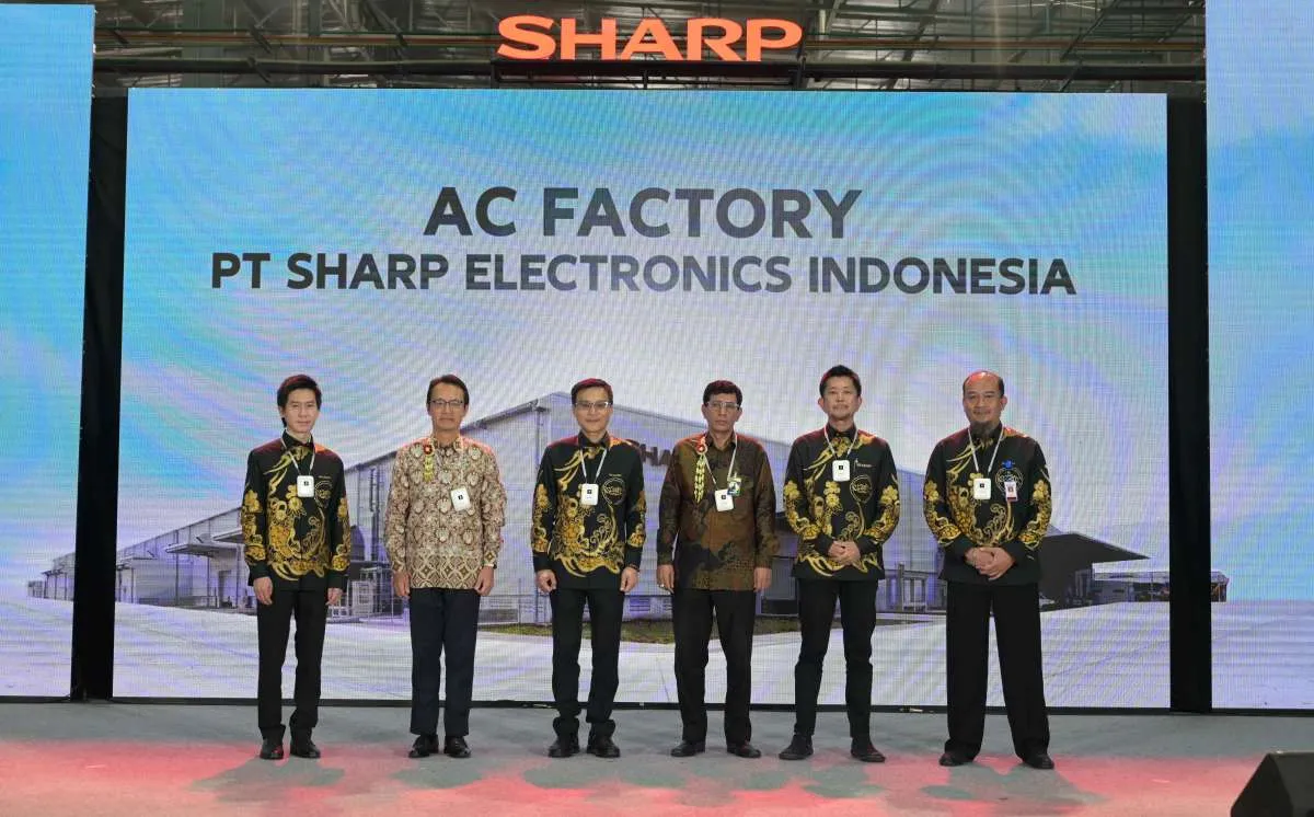 Tingkatkan Produksi AC Nasional, Kemenperin Dukung Peresmian Pabrik Baru AC Sharp