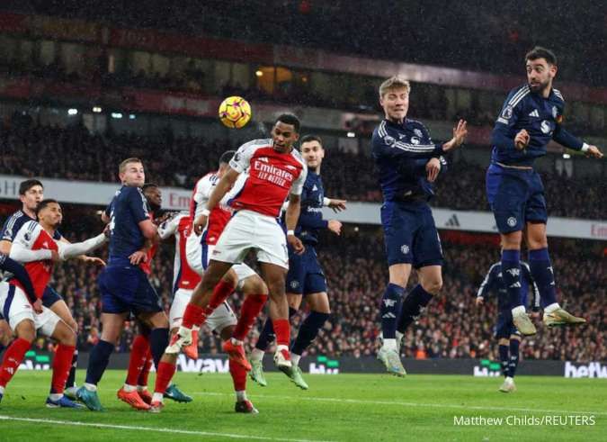 Head to Head Manchester United vs Arsenal: Setan Merah Lebih Baik