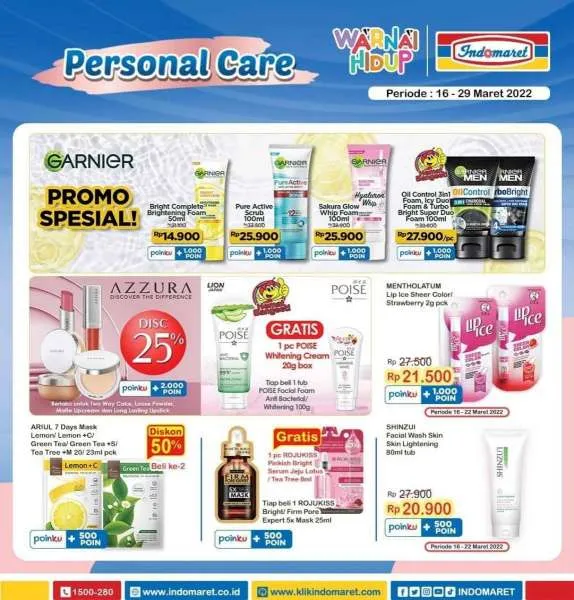 Promo Indomaret Super Hemat Periode 16-22 Maret 2022