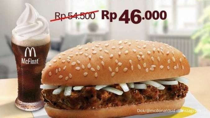 Promo McD Prosperity Burger di Februari 2022, Makan Hemat untuk Berdua atau Sendiri