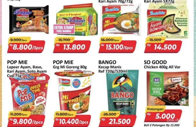 Katalog Promo JSM Alfamart Periode 6-8 Februari 2026, Banyak Produk Turun Harga!
