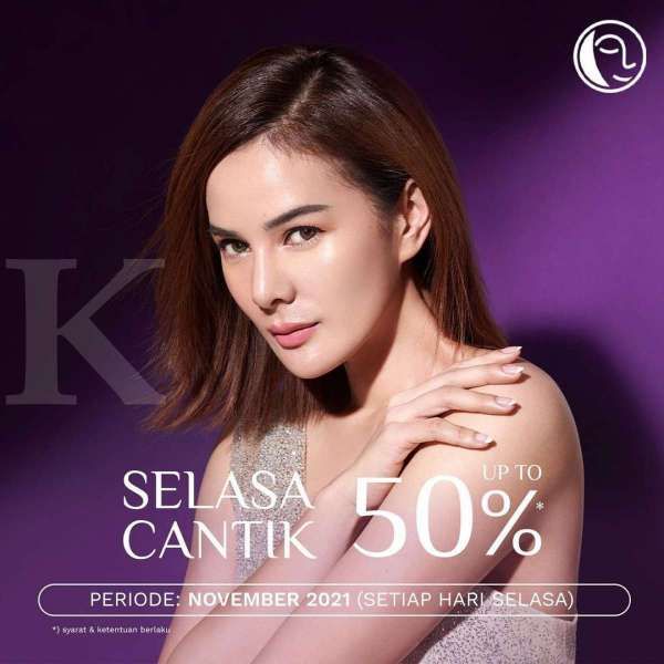 Promo Selasa Cantik di Klinik Natasha, Facial Diskon s/d 50% Setiap Hari Selasa
