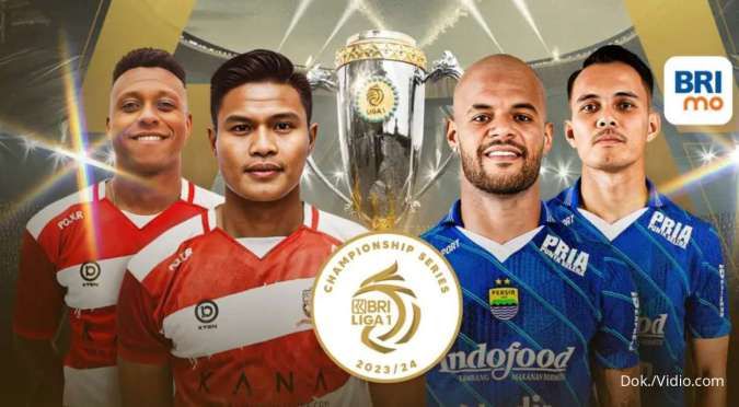 Jadwal & Live Streaming Madura United vs Persib, Final Championship Series BRI Liga 1