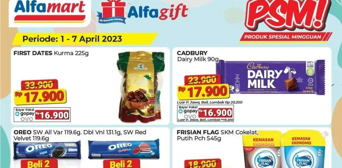 Katalog Promo Alfamart Terbaru 3 April 2023, Dapatkan Produk Spesial Mingguan