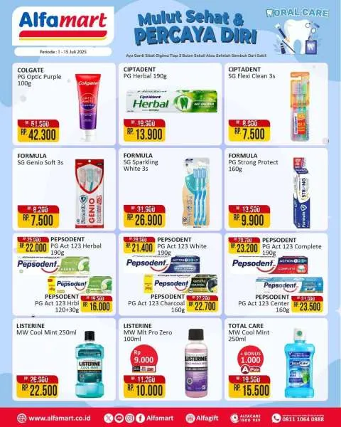 Promo Alfamart Body Care Fair Periode 16-31 Juli 2025