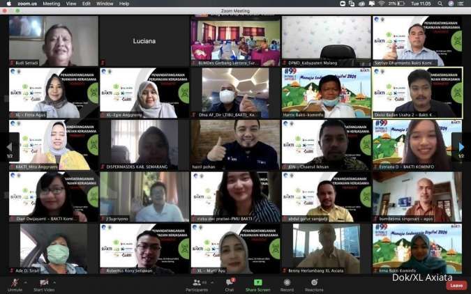 Kerja Sama XL Axiata - BAKTI Pengadaan Layanan Internet untuk BUMDes