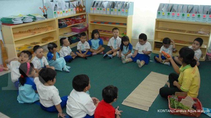 Memainkan peluang dari bisnis sekolah anak