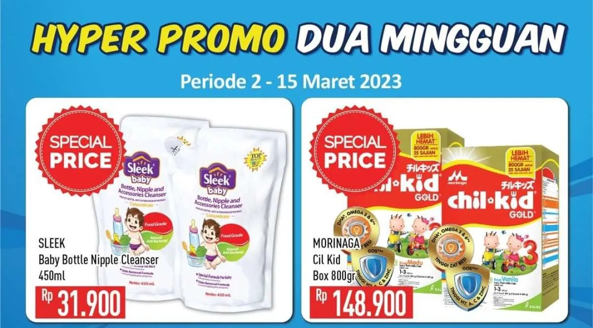 Promo Hypermart Dua Mingguan Terbaru, Nikmati Potongan Harga