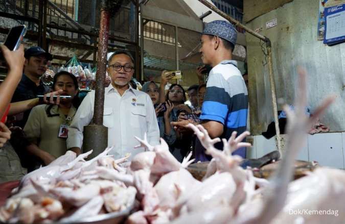 Tinjau Pasar Johar Baru Jakarta, Mendag Zulkifli: Pemerintah Intensif Pantau Bapok