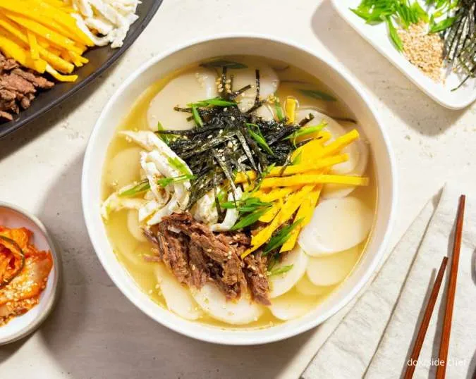 Tteokguk, makanan imlek tradisional khas Korea