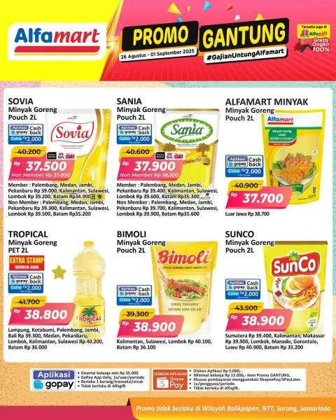 Promo Alfamart Gantung Periode 26 Agustus-1 September 2025