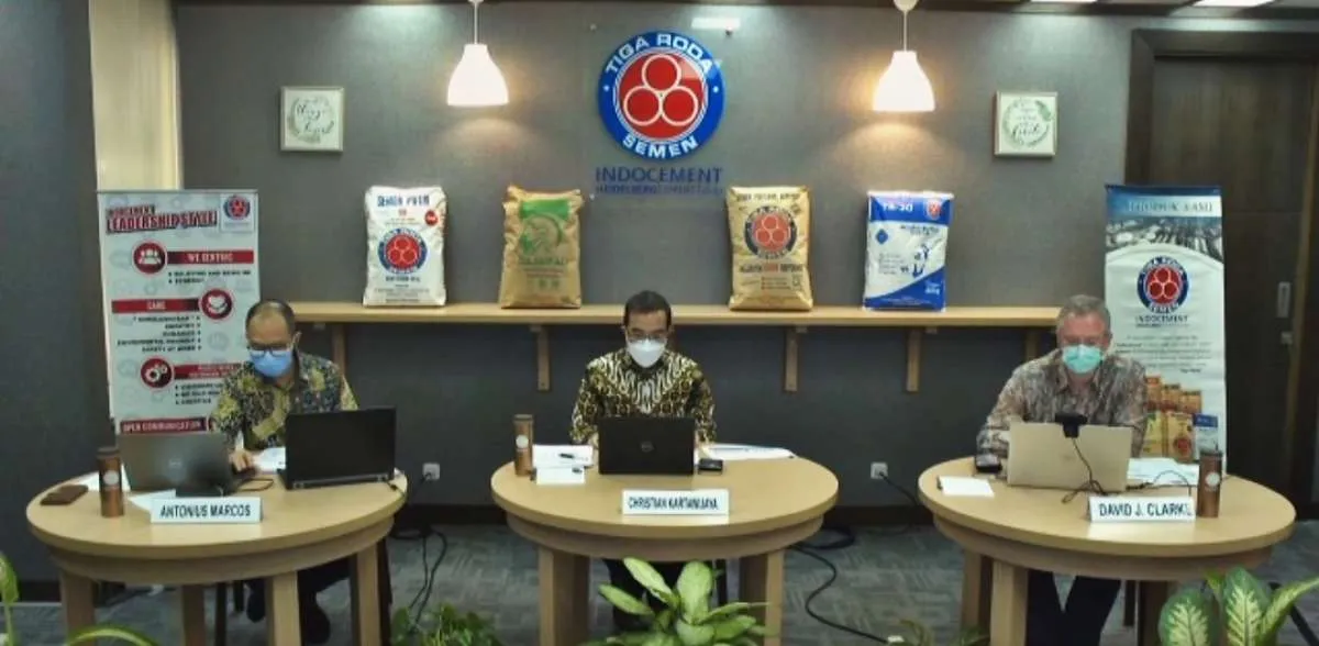 Pendapatan naik, laba bersih Indocement (INTP) terkoreksi 12,26% di kuartal I-2021