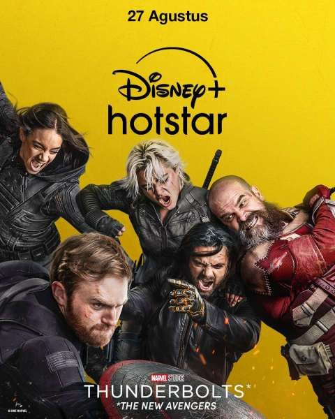 Thunderbolts di Disney+ Hotstar Indonesia