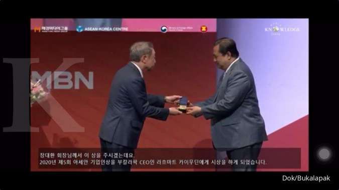CEO Bukalapak Rachmat Kaimuddin Raih Penghargaan ASEAN Entrepreneur Award di Korea Selatan