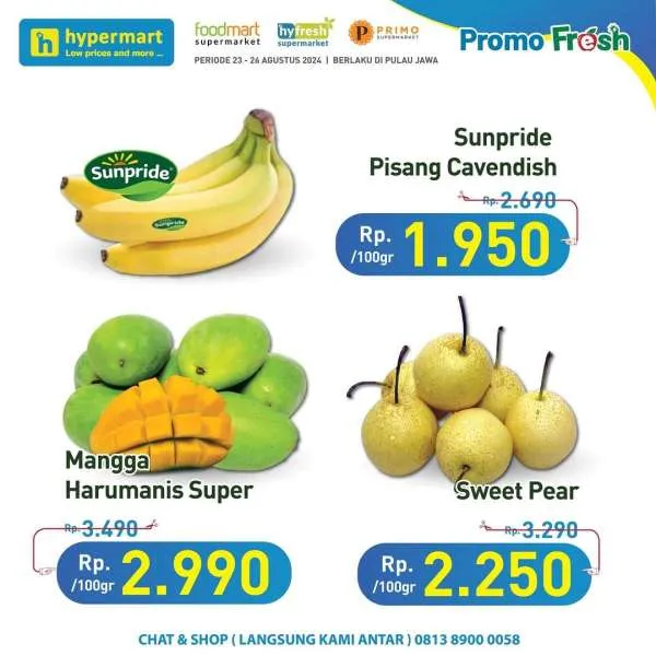 Promo JSM Hypermart Hyper Diskon Weekend Periode 23-26 Agustus 2024